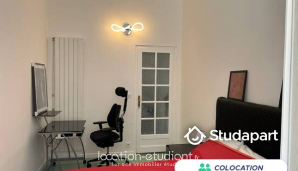 Colocation étudiante Studio &agrave; Nice (06100)