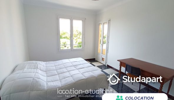 Colocation étudiante Studio &agrave; Nice (06100)