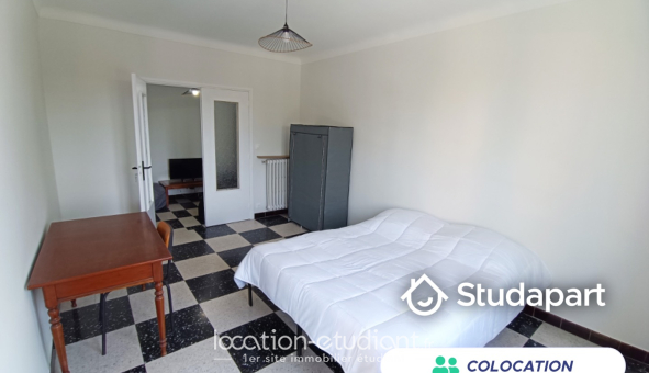 Colocation étudiante Studio &agrave; Nice (06100)