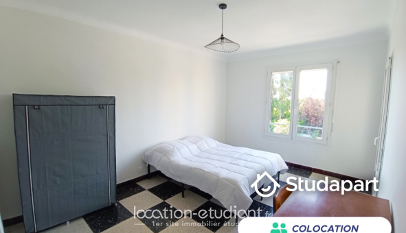 Colocation étudiante Studio &agrave; Nice (06100)