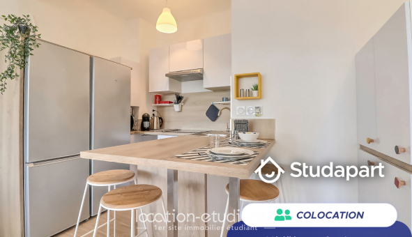 Colocation étudiante Studio &agrave; Nice (06100)