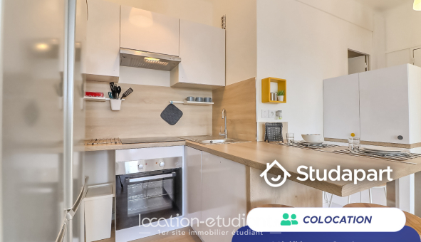 Colocation étudiante Studio &agrave; Nice (06100)