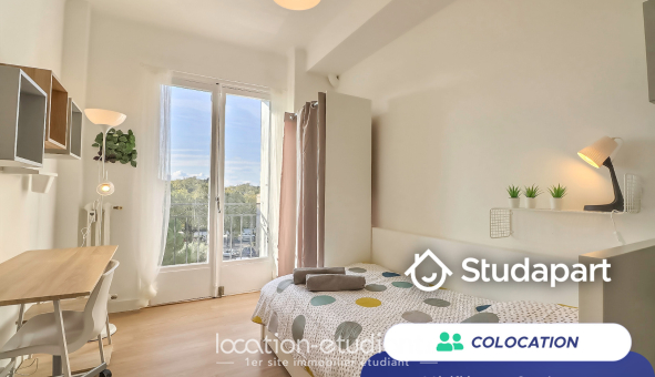 Colocation étudiante Studio &agrave; Nice (06100)