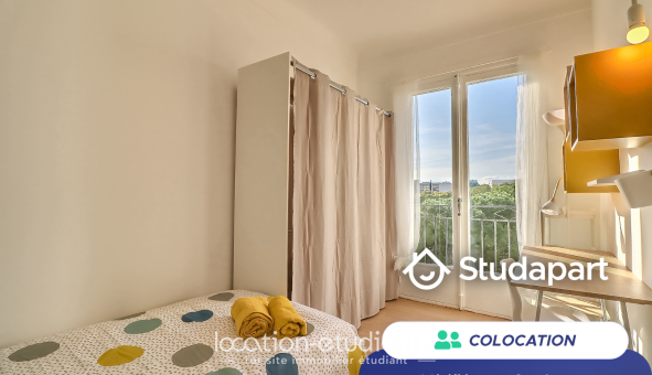 Colocation étudiante Studio &agrave; Nice (06100)