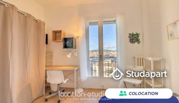 Colocation étudiante Studio &agrave; Nice (06100)