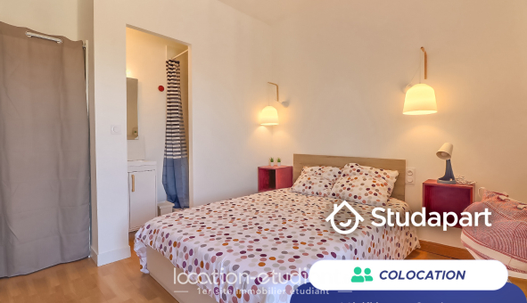 Colocation étudiante Studio &agrave; Nice (06100)