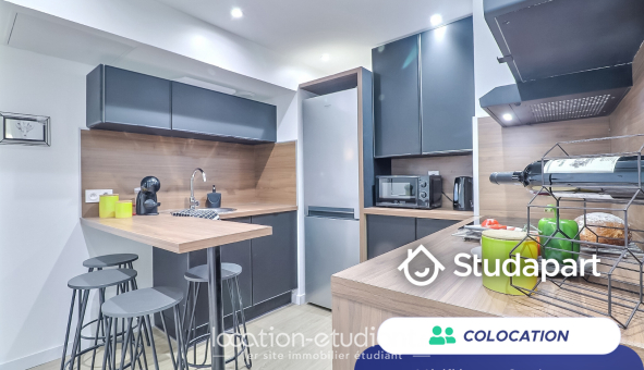 Colocation étudiante Studio &agrave; Nice (06100)
