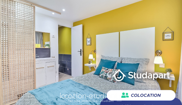 Colocation étudiante Studio &agrave; Nice (06100)