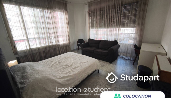 Colocation étudiante Studio &agrave; Nice (06100)