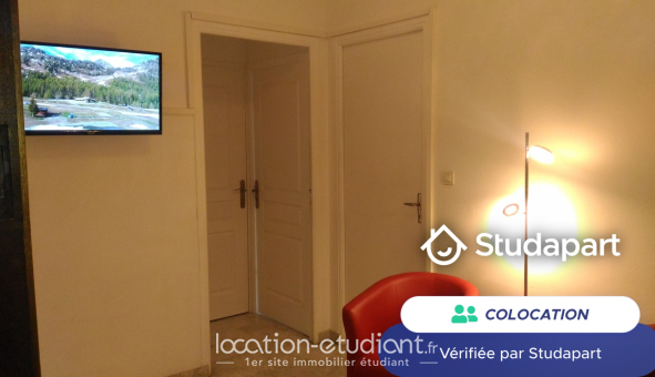 Colocation étudiante Studio &agrave; Nice (06100)
