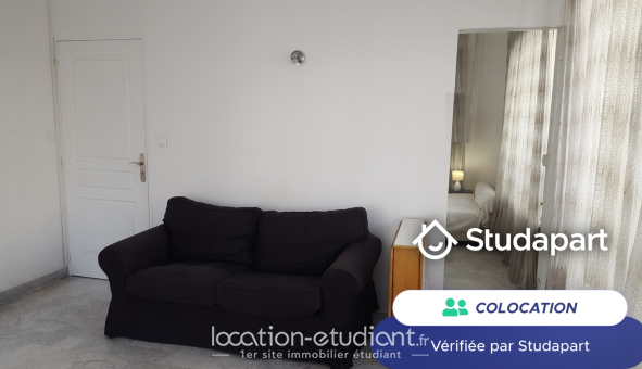Colocation étudiante Studio &agrave; Nice (06100)