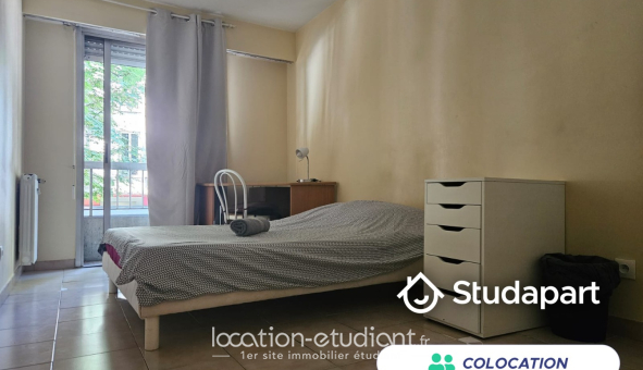 Colocation étudiante T4 &agrave; Nice (06100)