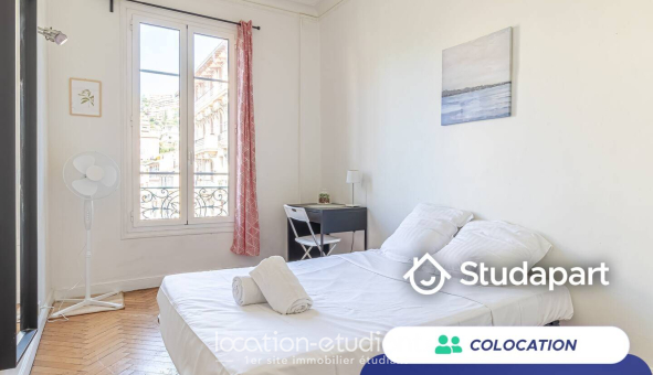 Colocation étudiante Studio &agrave; Nice (06100)