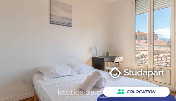 Colocation étudiante Studio &agrave; Nice (06100)
