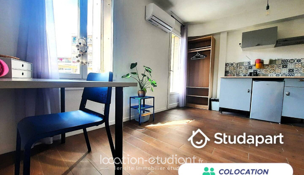 Colocation étudiante Studio &agrave; Nice (06100)