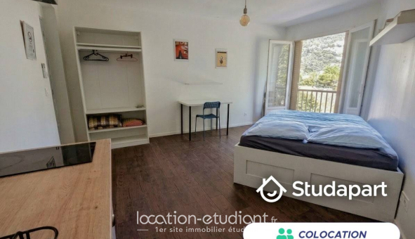 Colocation étudiante Studio &agrave; Nice (06100)
