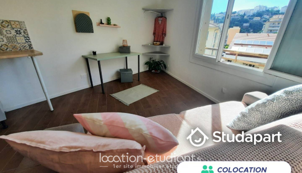 Colocation étudiante Studio &agrave; Nice (06100)