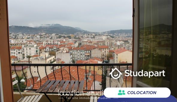 Colocation étudiante T3 &agrave; Nice (06100)