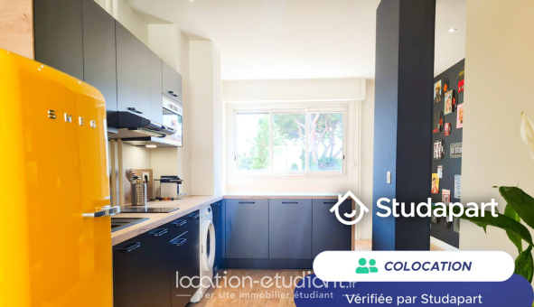 Colocation étudiante Studio &agrave; Nice (06100)