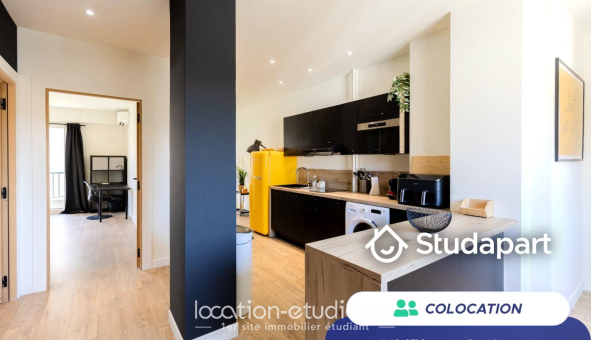 Colocation étudiante Studio &agrave; Nice (06100)