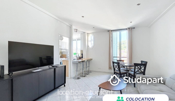 Colocation étudiante Studio &agrave; Nice (06100)