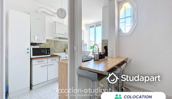 Colocation étudiante Studio &agrave; Nice (06100)