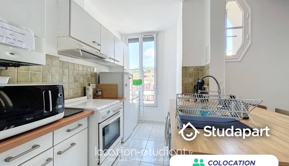 Colocation étudiante Studio &agrave; Nice (06100)