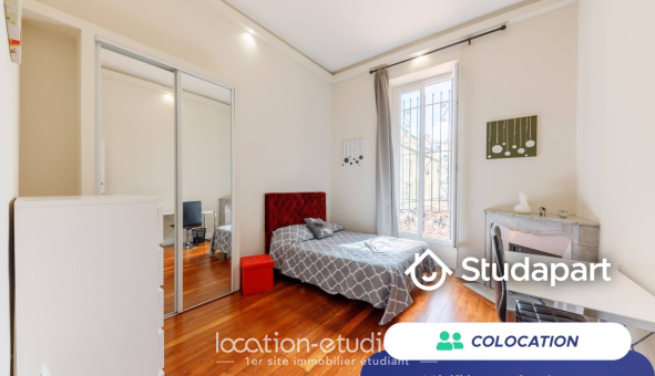 Colocation étudiante Studio &agrave; Nice (06100)