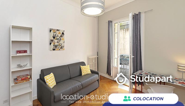 Colocation étudiante T3 &agrave; Nice (06100)