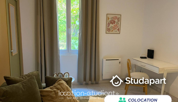Colocation étudiante Studio &agrave; Nice (06100)