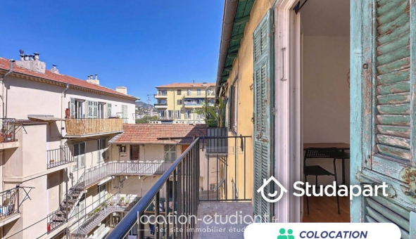 Colocation étudiante Studio &agrave; Nice (06100)