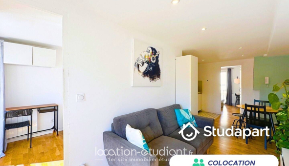 Colocation étudiante Studio &agrave; Nice (06100)