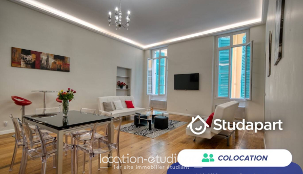 Colocation étudiante Studio &agrave; Nice (06100)