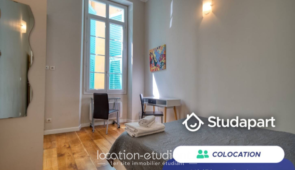 Colocation étudiante Studio &agrave; Nice (06100)