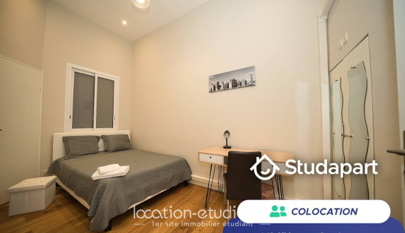 Colocation étudiante Studio &agrave; Nice (06100)