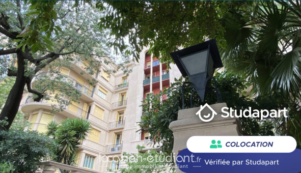 Colocation étudiante Studio &agrave; Nice (06100)