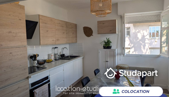 Colocation étudiante Studio &agrave; Nice (06100)