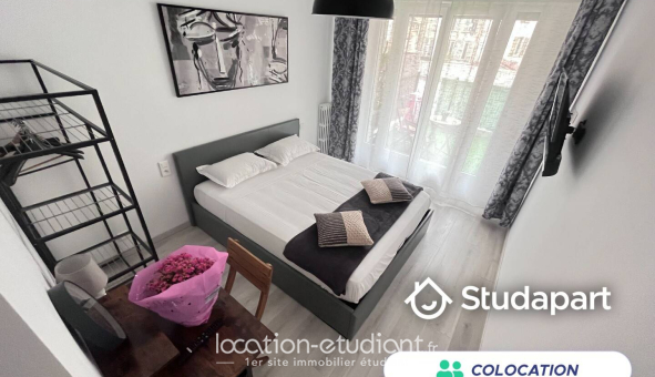 Colocation étudiante Studio &agrave; Nice (06100)