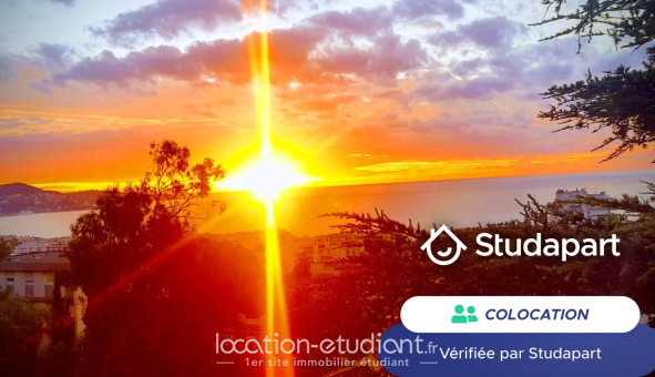 Colocation étudiante Studio &agrave; Nice (06100)