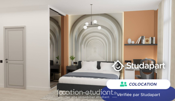 Colocation étudiante Studio &agrave; Nice (06100)