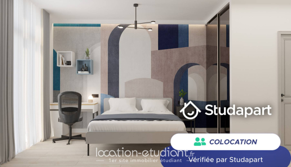 Colocation étudiante Studio &agrave; Nice (06100)