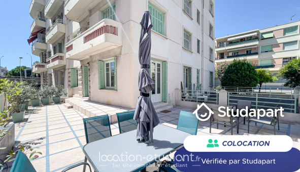 Colocation étudiante Studio &agrave; Nice (06100)