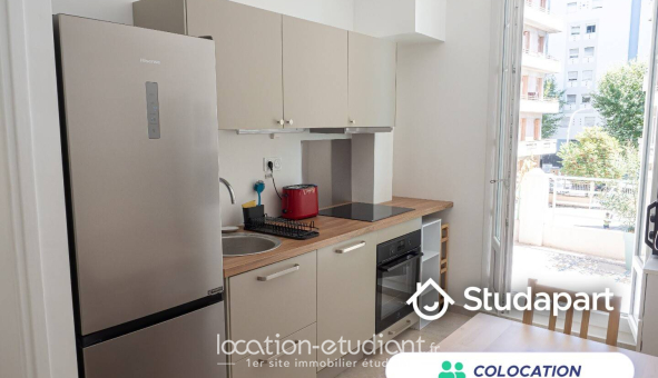 Colocation étudiante Studio &agrave; Nice (06100)