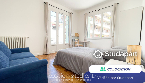 Colocation étudiante Studio &agrave; Nice (06100)