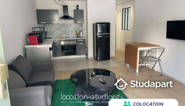 Colocation étudiante Studio &agrave; Nice (06100)