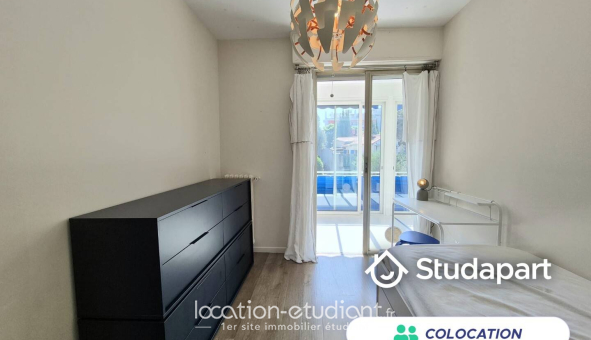 Colocation étudiante Studio &agrave; Nice (06100)