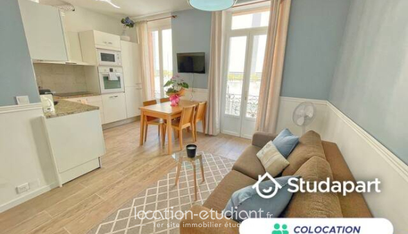 Colocation étudiante Studio &agrave; Nice (06100)