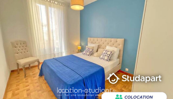 Colocation étudiante Studio &agrave; Nice (06100)