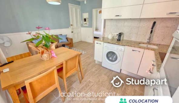 Colocation étudiante Studio &agrave; Nice (06100)