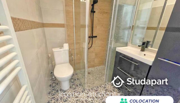 Colocation étudiante Studio &agrave; Nice (06100)